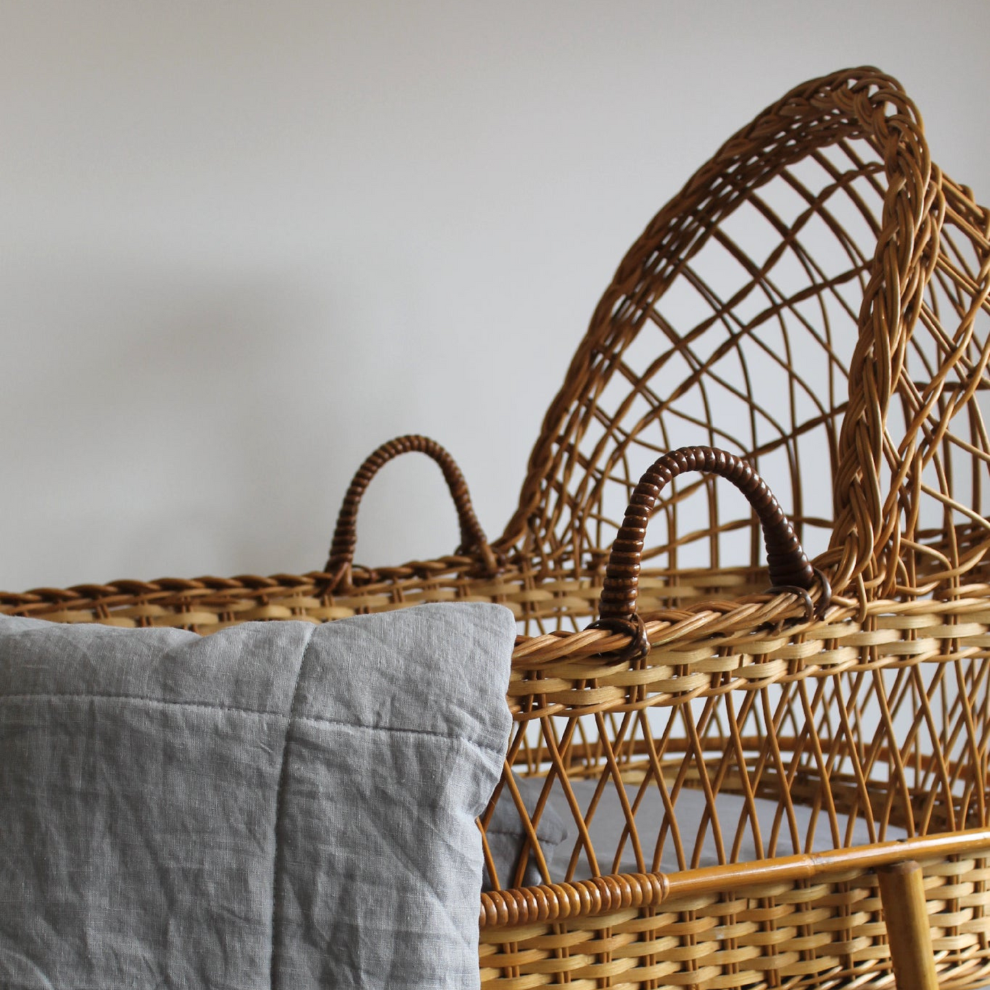 Ash Grey Quilted Blanket