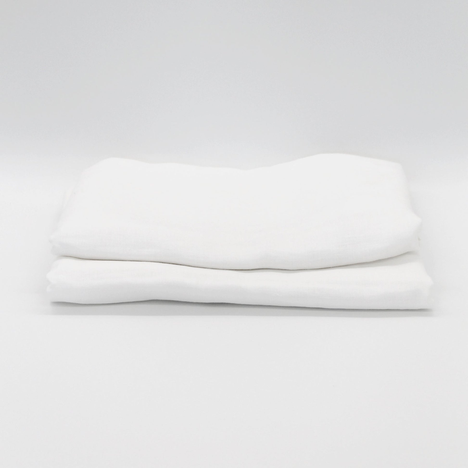 pure hemp linen pillowcases in white European and standard sizes
